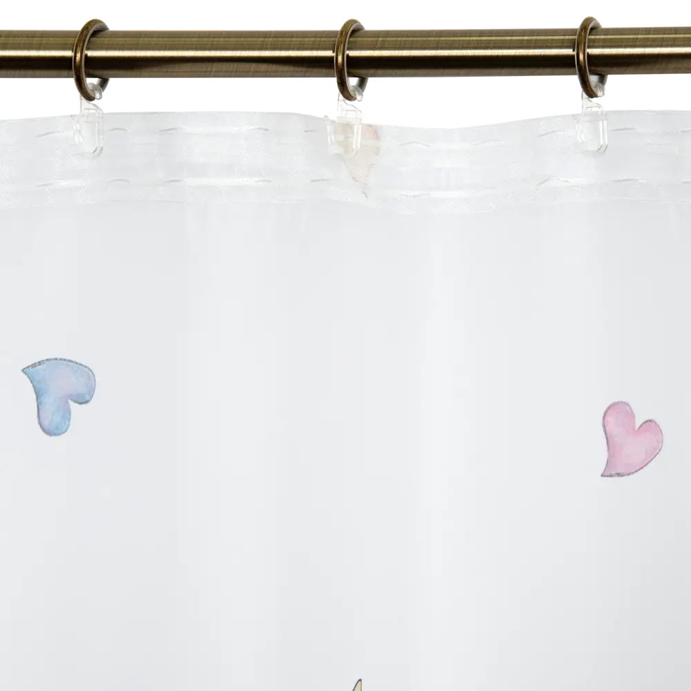Тюль на ленте «Сердечки» 250x280 см полиэстер цвет белый GARDEN STLM-2189546 - Вид №5