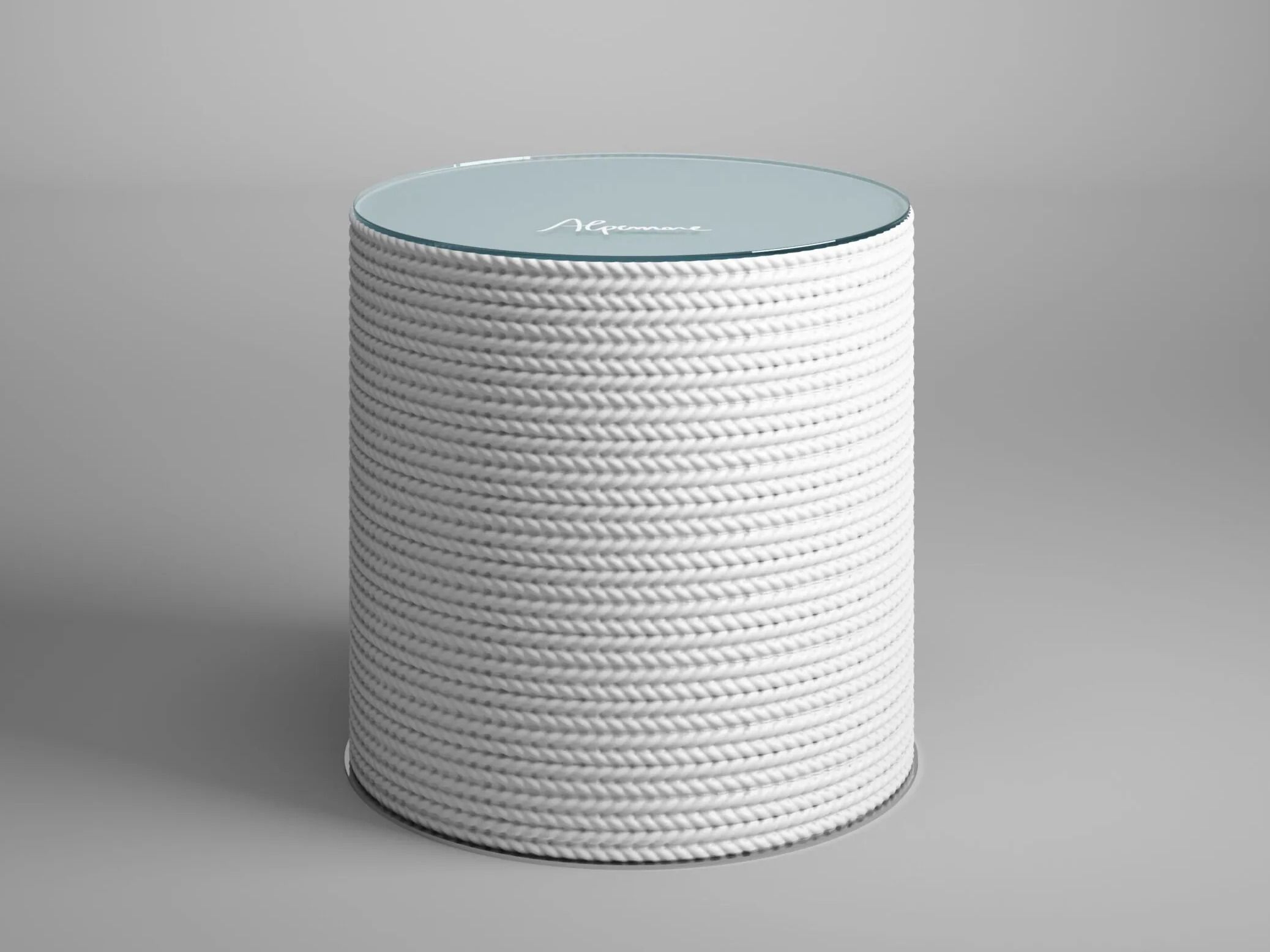 Журнальный столик из полиуретана и стекла Galbiati Outdoor Alpemare Collection ARCH-00114165