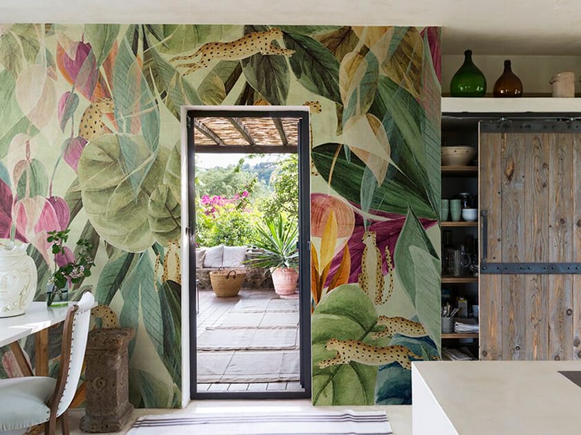 Обои с цветочными мотивами Jannelli&Volpi MADRAS ARCH-00087333