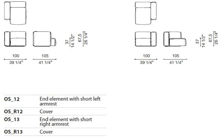 Cappellini Модульный диван со съемным кожухом sun-id-1435214 - Вид №9