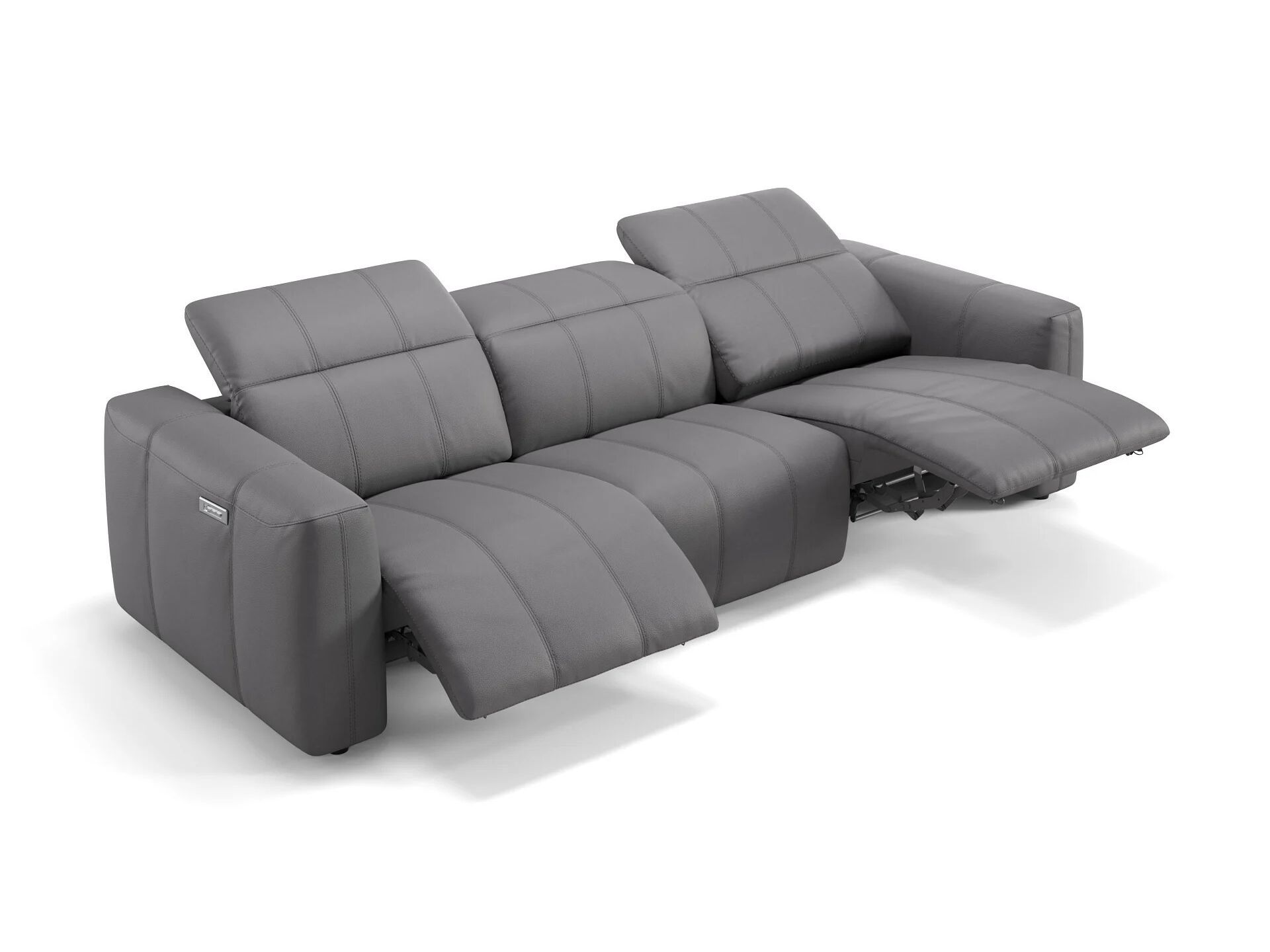 3-местный кожаный диван Sofanella Флорида ARCH-00062596