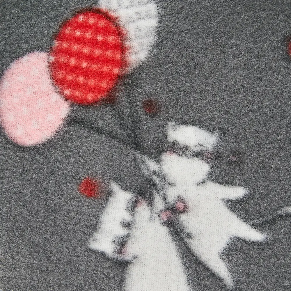 Плед Romantic 120x150 см флис цвет черный Ardenza STLM-2017286 - Вид №1