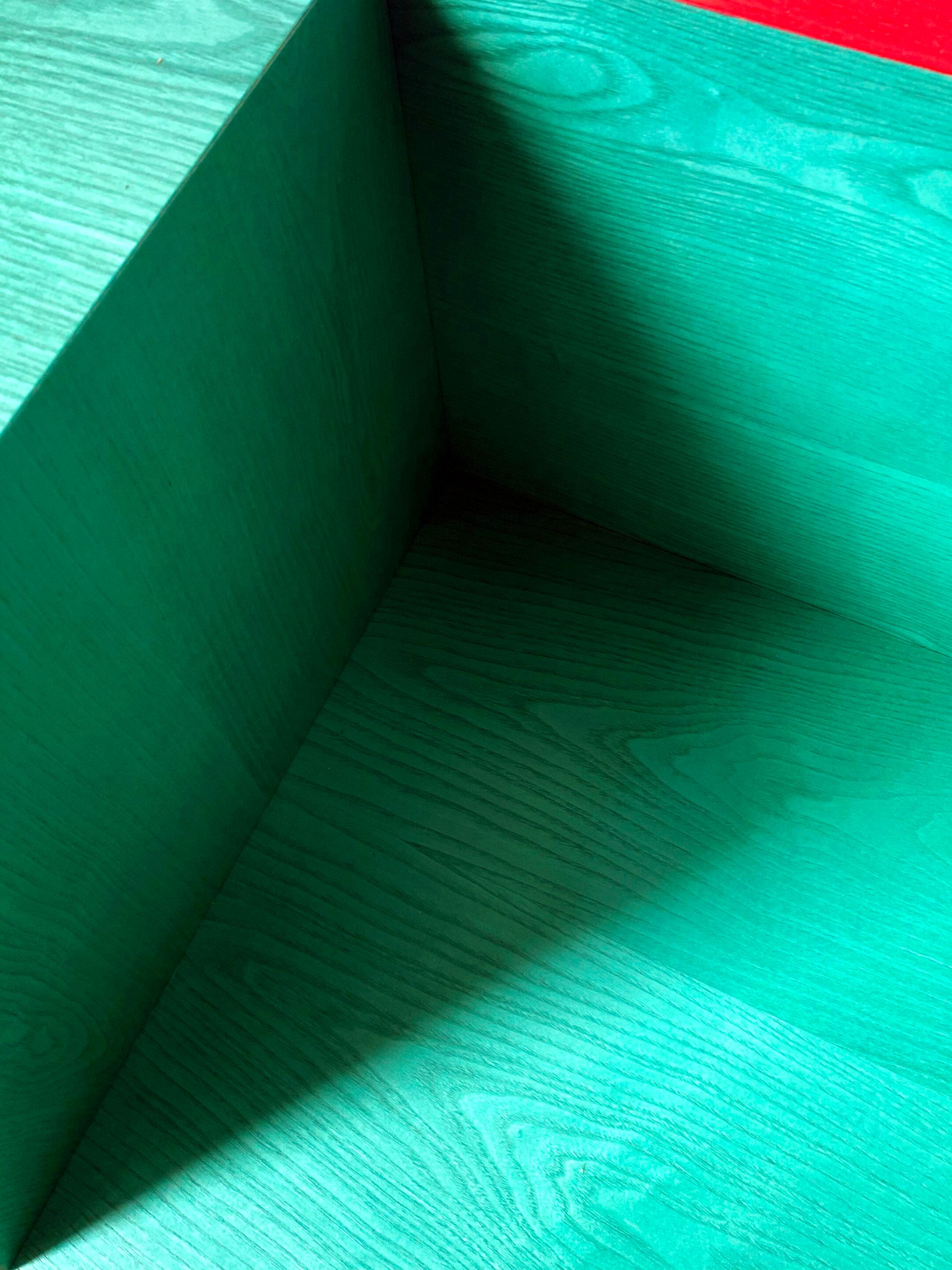 Скамейка из шпона со спинкой Poltronova Canton ARCH-00102050 - Вид №4