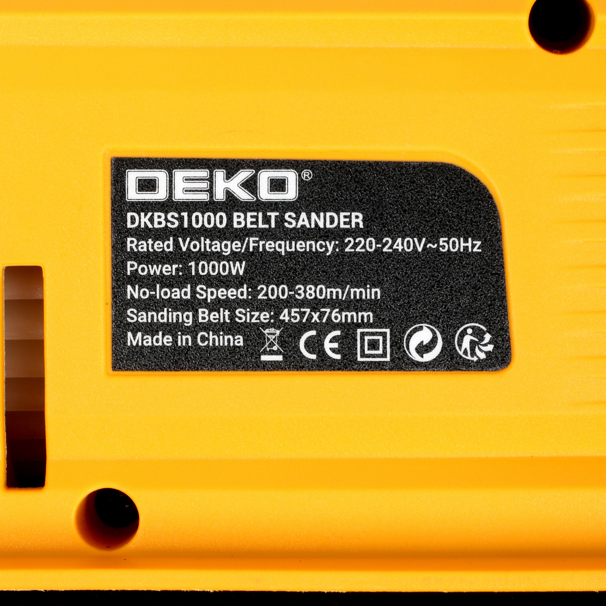 Ленточная шлифмашина DEKO DKBS1000 9987767 STDN-0084739 - Вид №5