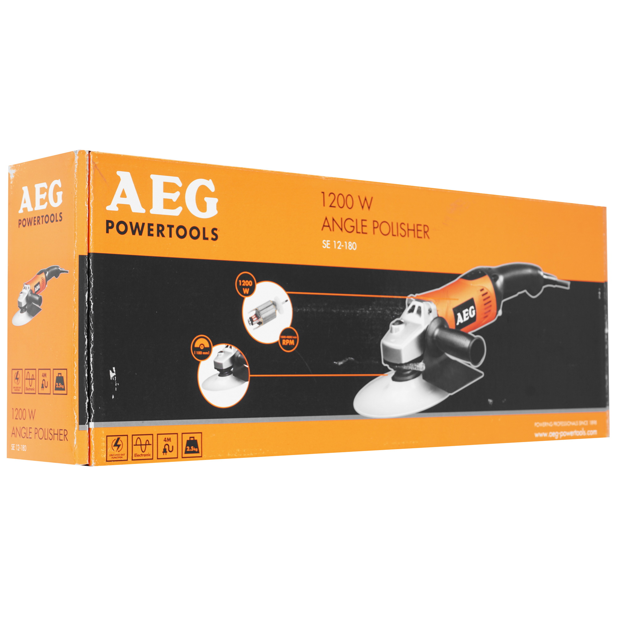 Полировальная машина AEG SE 12-180 5481120 STDN-0040210 - Вид №8