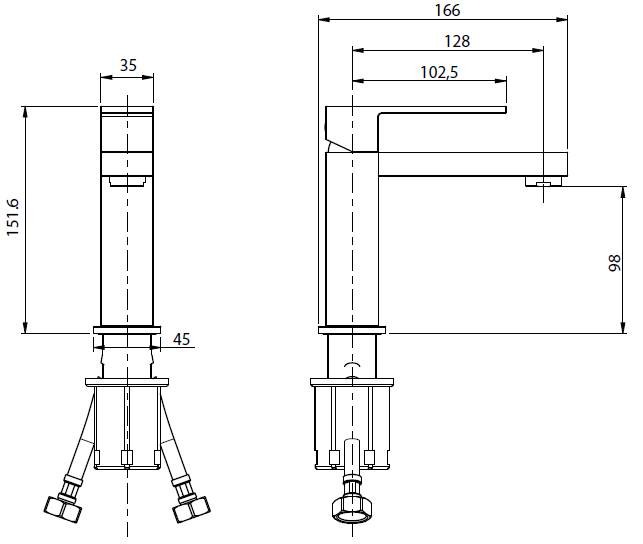 LRN00220 Смеситель M&Z Lauren Santreyd - Вид №1