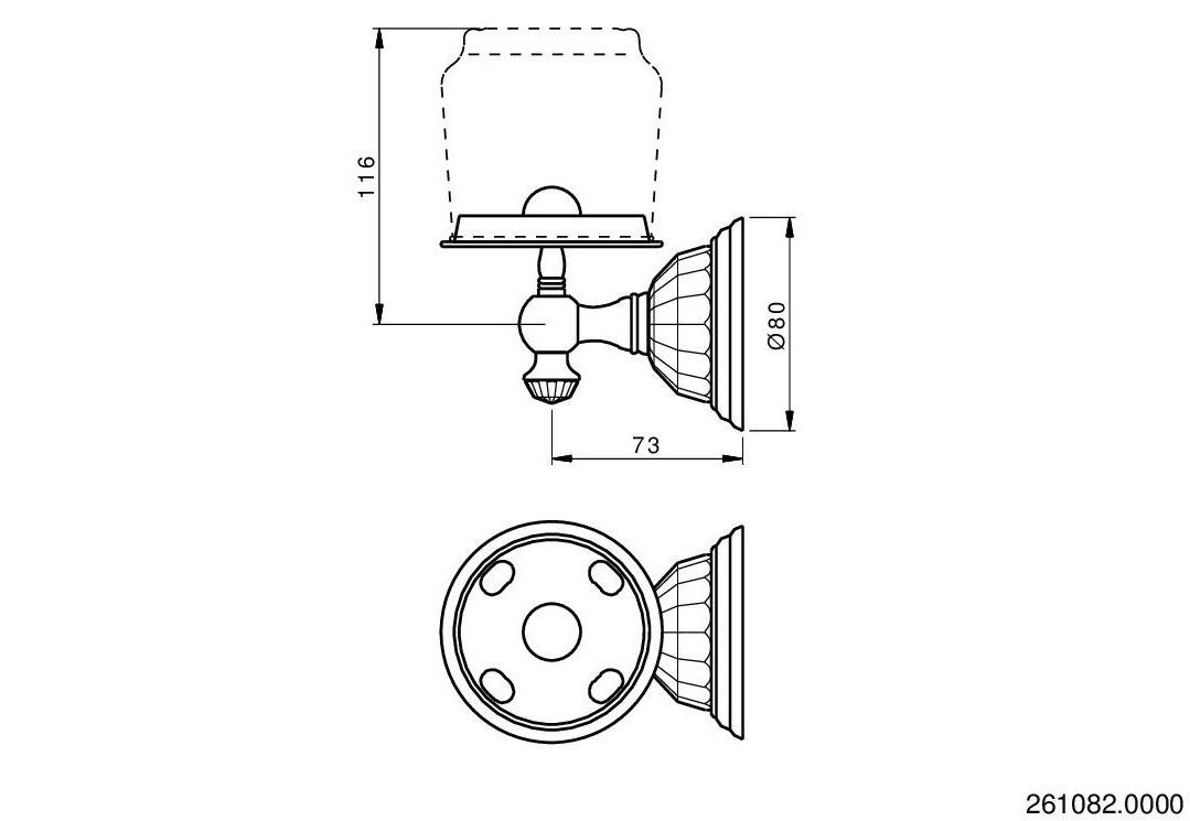 Bronces Mestre Двери Boutique 261082.0000.50 - Вид №1