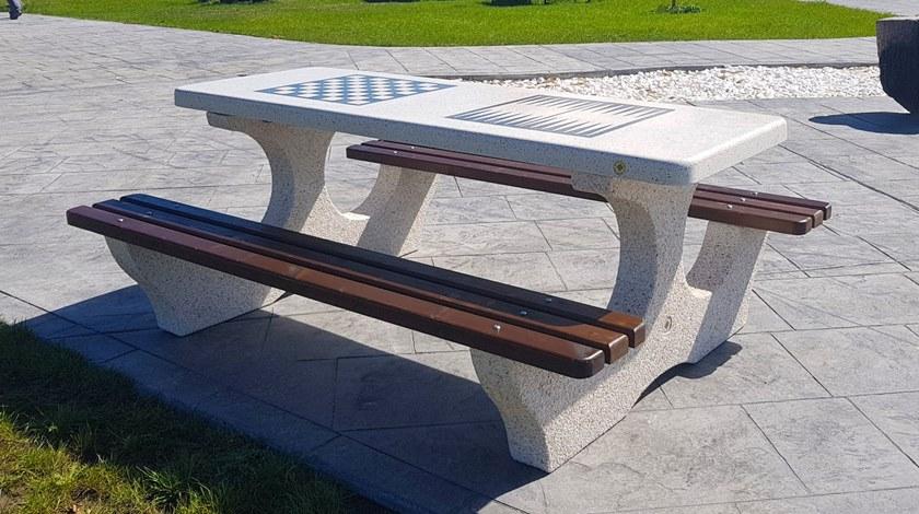 ENCHO ENCHEV - ETE Бетонный стол для общественных мест / игровой стол  115  - Вид №2