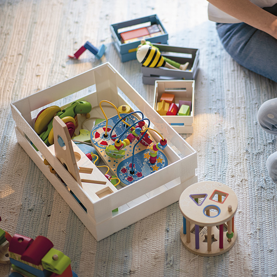 170201100 Ящик для хранения tidy&store 45х31х15 см, белый Guzzini  - Вид №2