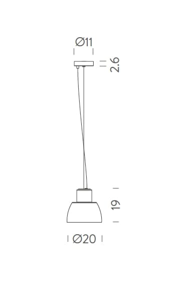 Стеклянный подвесной светильник NEMO LOROSAE ARCH-00070041 - Вид №6