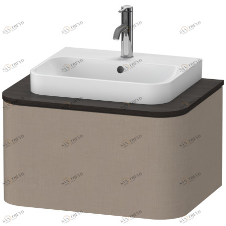 HP494007575 Happy D.2 Plus Тумбочка для подвесной консоли Лен, декор Duravit