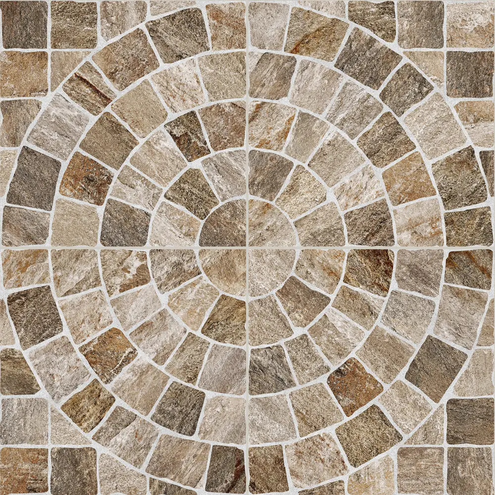 Глазурованный керамогранит Керамин Одеон 50x50 см 1.25 м² матовый цвет бежевый Лиссабон STLM-2108802 - Вид №1