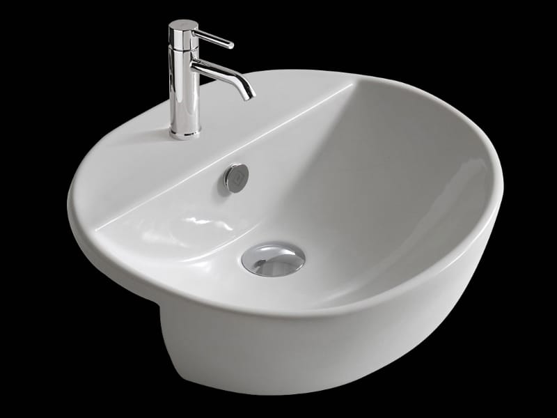 Керамическая раковина с полукругом Galassia M2 ARCH-00032904 - Вид №2