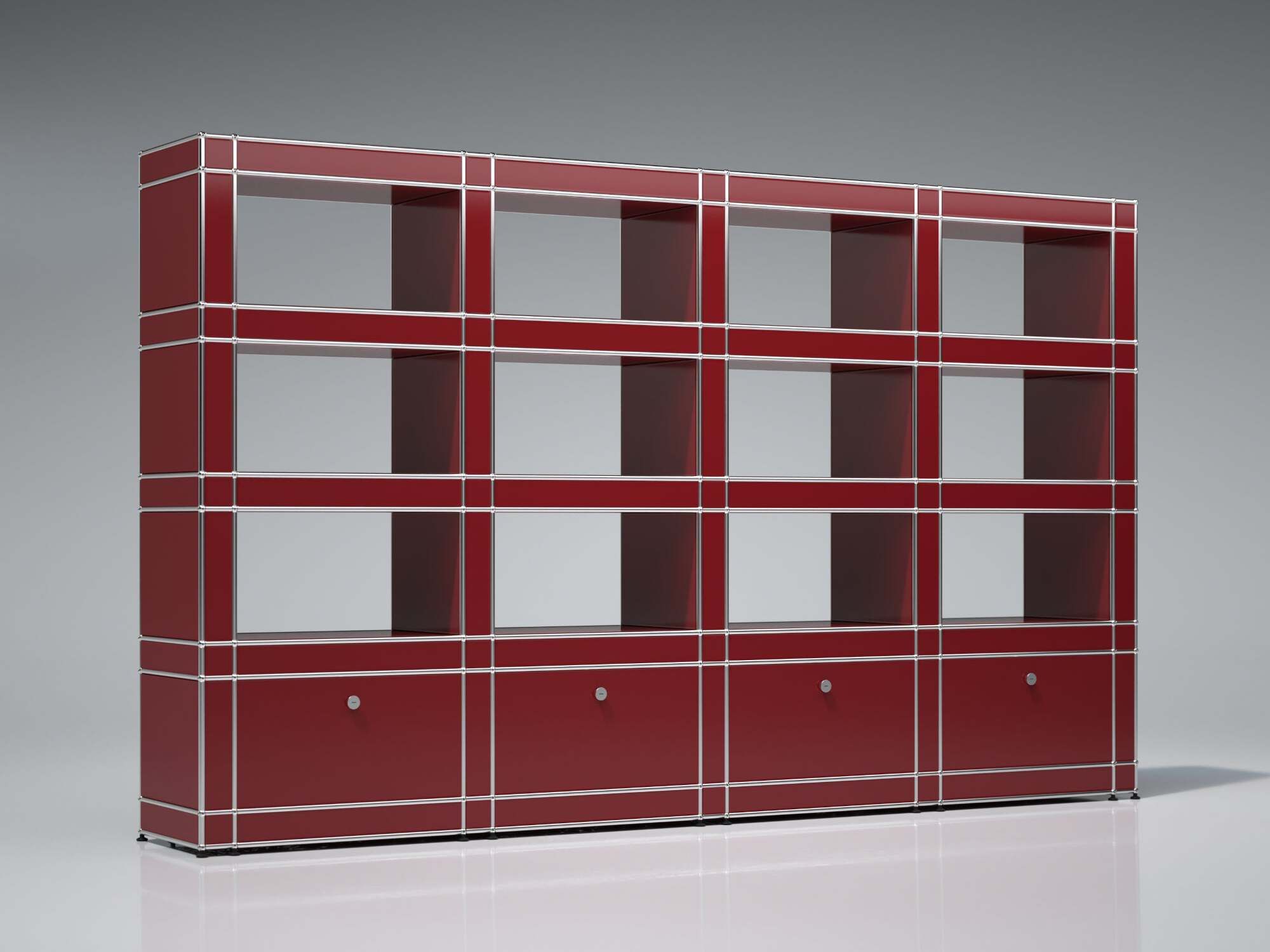 Модульная стальная самонесущая Книжная полка USM TESSELLATE ARCH-00091585