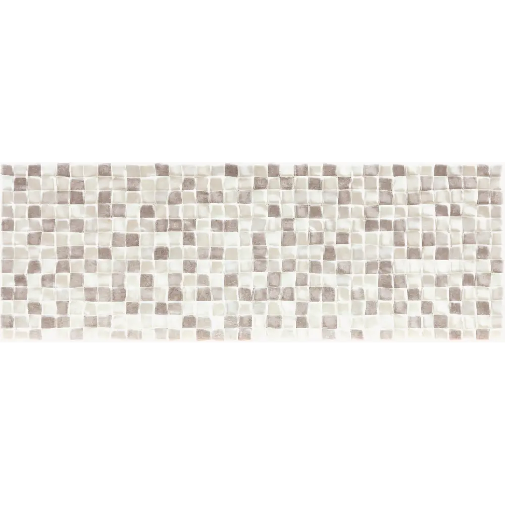 Плитка настенная Pamesa Ceramica Sigma Cubic Perla 25x70 см 1.58 м² матовая цвет серый коричневый белый 89337132 STLM-2088537