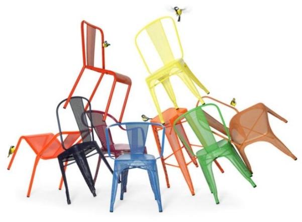 Tolix Садовый стул из проволочной сетки A sun-id-1470523 - Вид №5