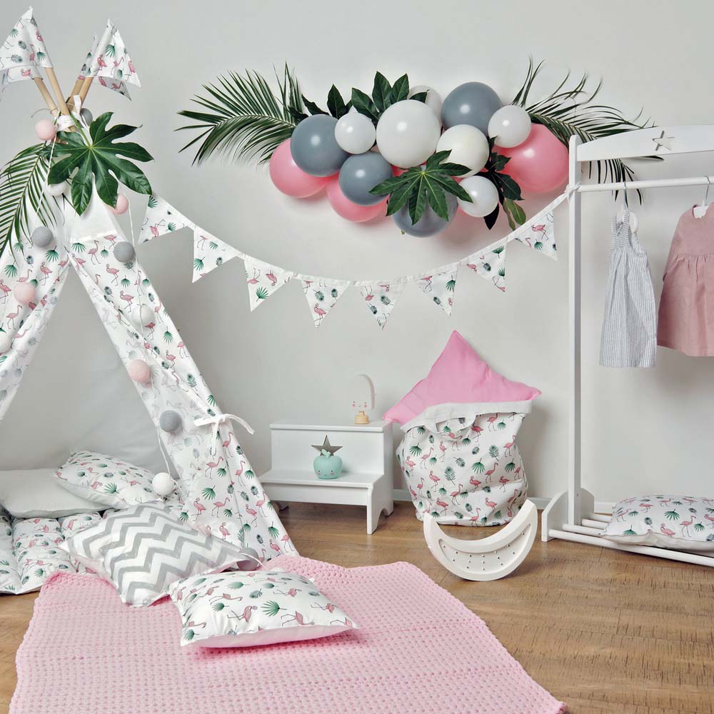 Коврик бомбон игровой Flamingo VAMVIGVAM FLAMINGO 281569 Белый;розовый Santreyd  - Вид №5