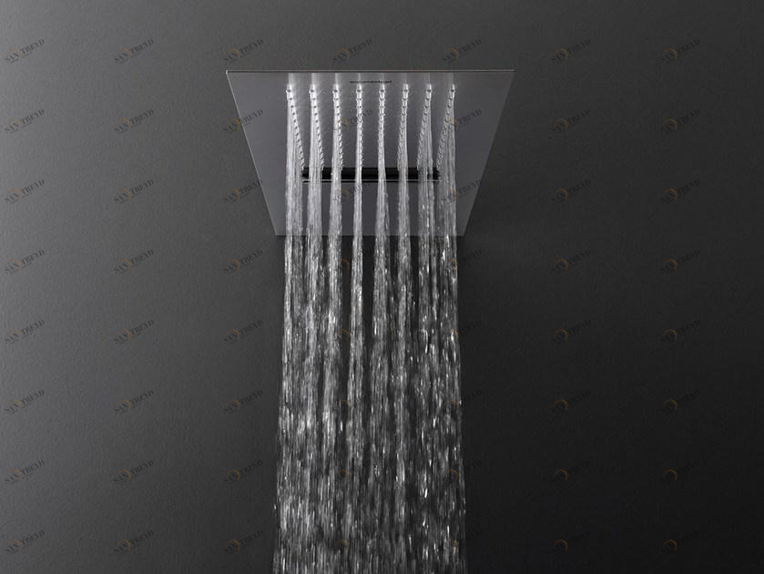 Antonio Lupi Design Ультраплоская настенная лейка для душа с водопадом из нержавеющей стали Antoniolupi sun-id-1380431