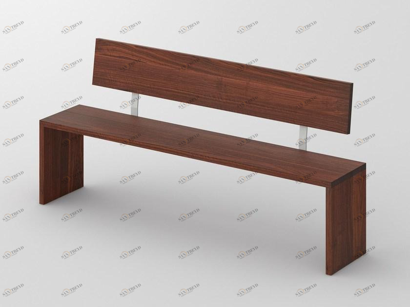 Vitamin Design Скамья из массива дерева со спинкой Mena sun-id-1409367