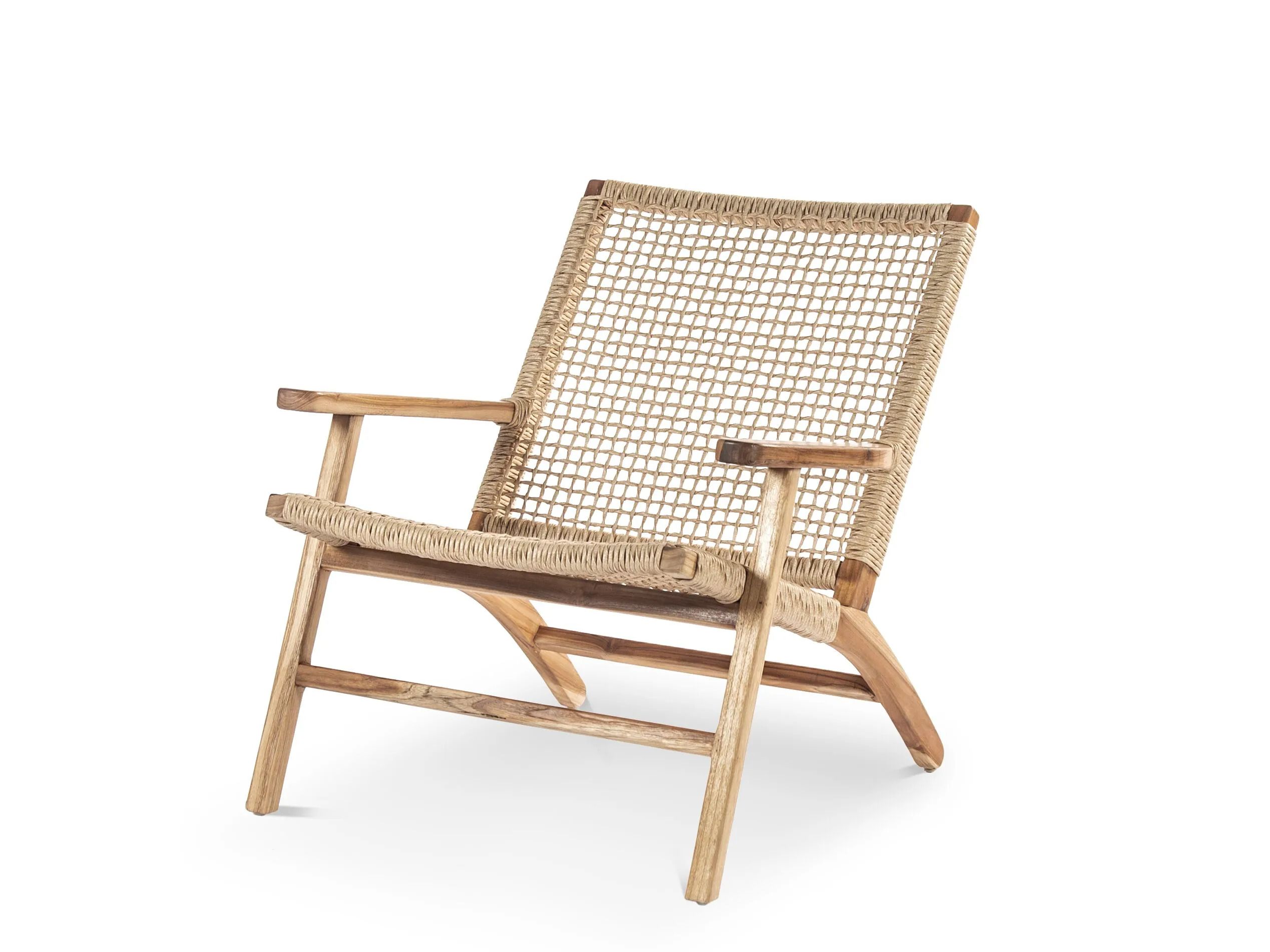 Садовое кресло из тика и ротанга Pilma Danout ARCH-00074301