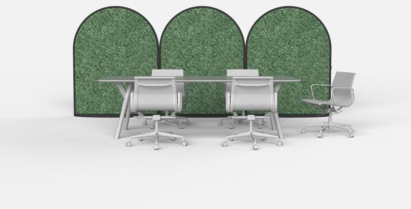 GREEN MOOD Звукопоглощающая перегородка для офиса G-line sun-id-1424614 - Вид №20