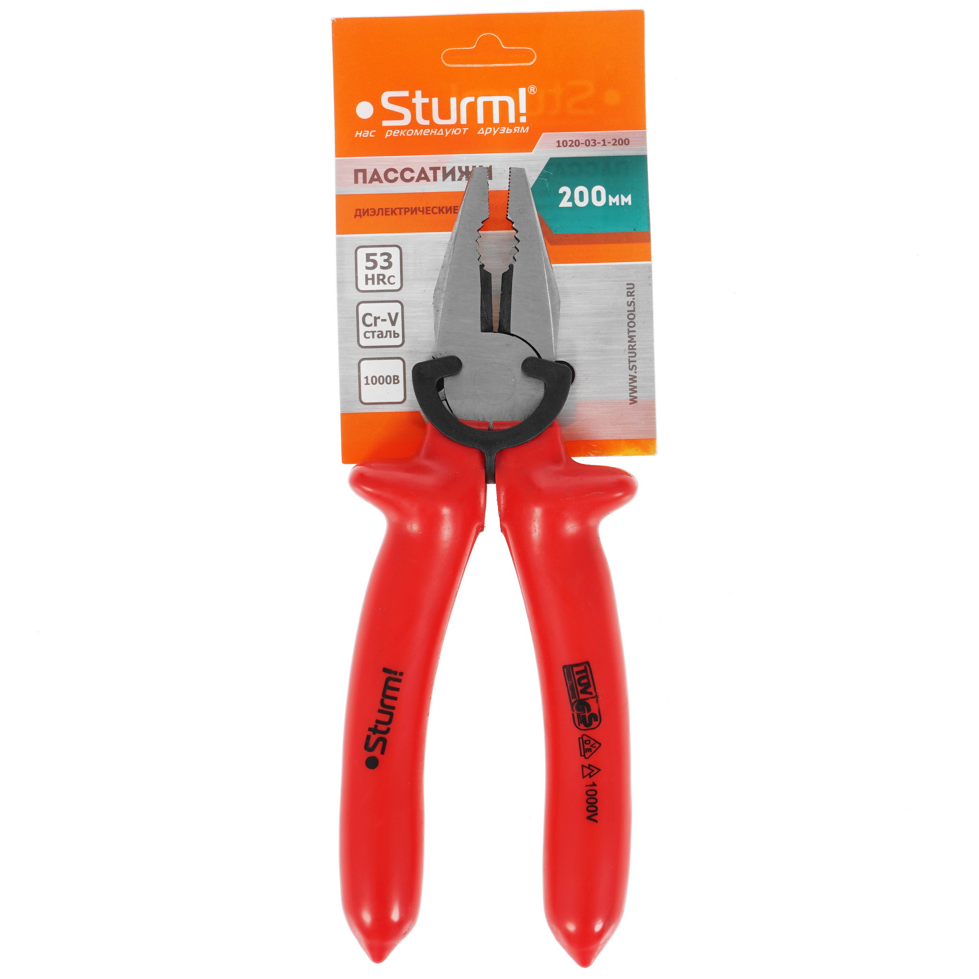 Пассатижи Sturm! 1020-03-1-200 5309902 STDN-0141716 - Вид №5