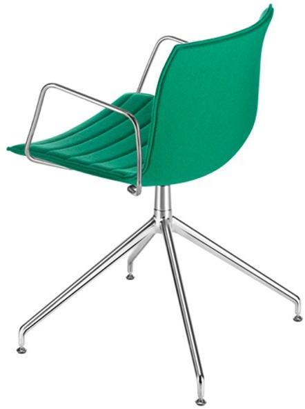 arper Кресло вращающееся на козелке с подлокотниками Catifa 53 sun-id-1488086 - Вид №1