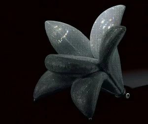 edra Кресло покрытое кристаллами сваровски Diamond