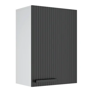 Шкаф навесной Виль 50x67.6x28.6 см МДФ цвет графит 86342481 STLM-2127282