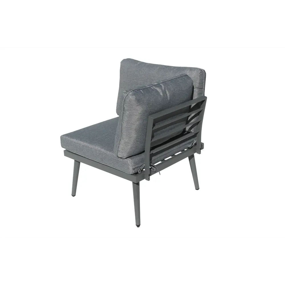 Набор мебели Лаин GS010 алюминий цвет серо-бежевый стол диван угловой элемент Santreyd STLM-2164388 - Вид №6