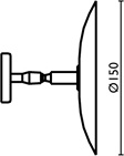 SP806 увеличительное зеркало, круглое 150 мм, без подсветки bagno&associati Complementi Bagno & Associati - Вид №1