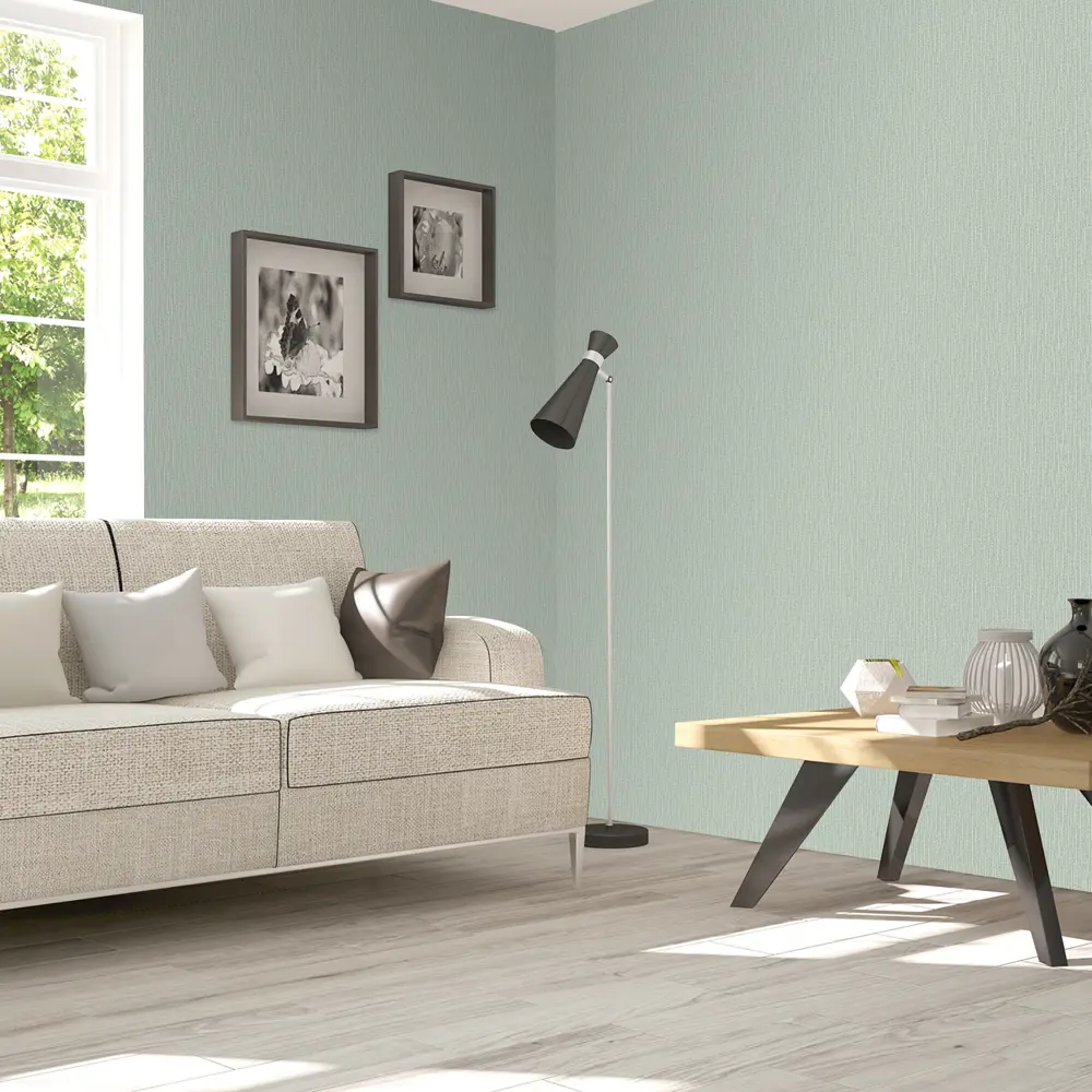 Обои флизелиновые Ateliero Comfort зеленые 1.06 м At1019-05ОАВ STLM-2020357 - Вид №5