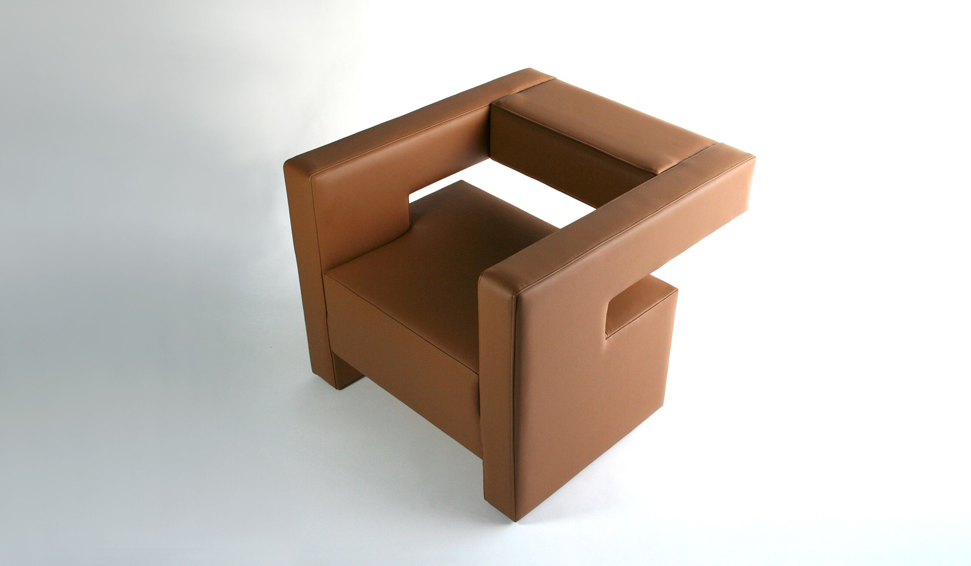 Кожаное кресло с подлокотниками Phase Design BB ARCH-00074130 - Вид №1