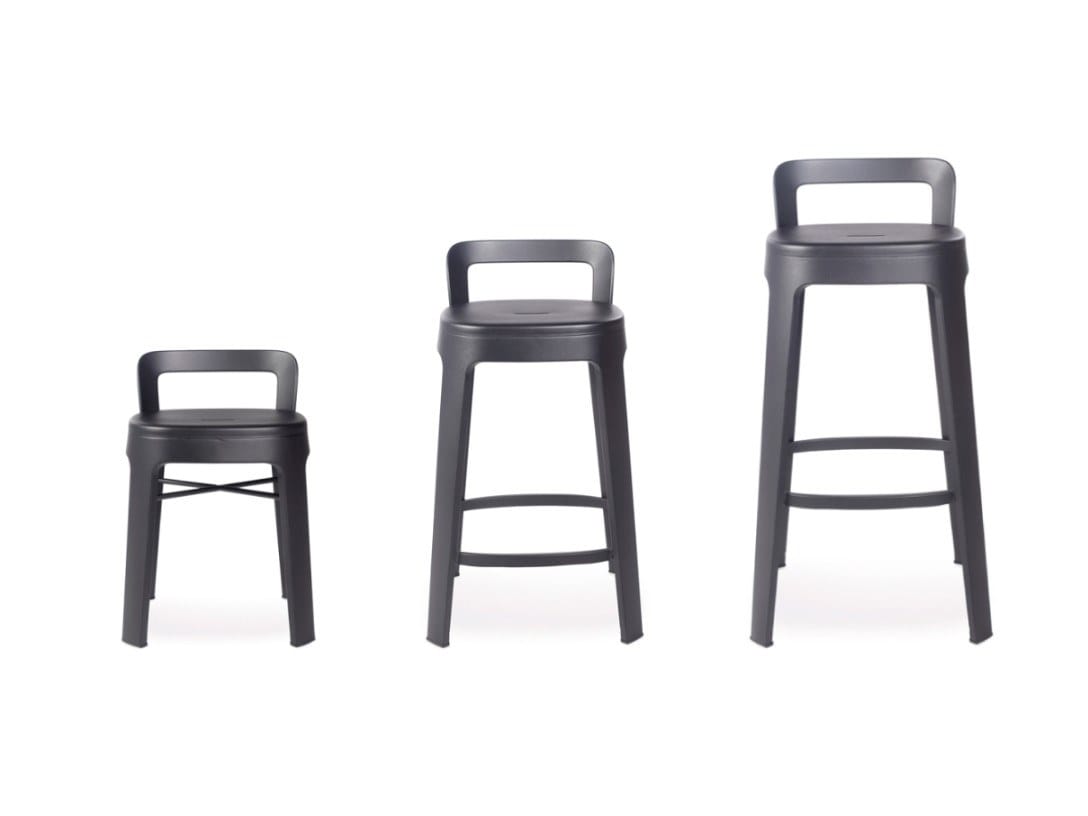 Высокий стальной барный стул RS Barcelona OMBRA ARCH-00105359 - Вид №5