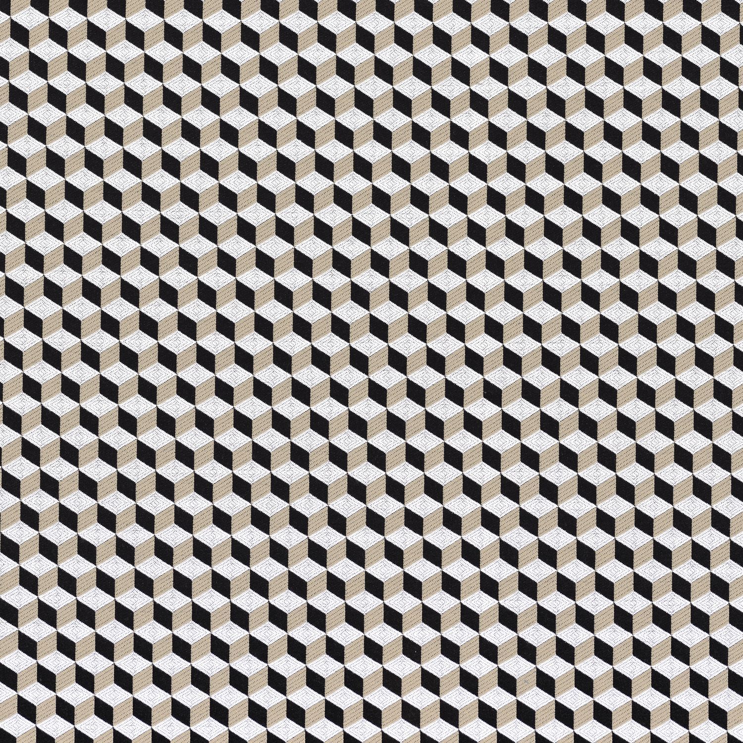 Жаккардовая ткань с графическим рисунком Casamance Avant première ARCH-00072070 - Вид №4