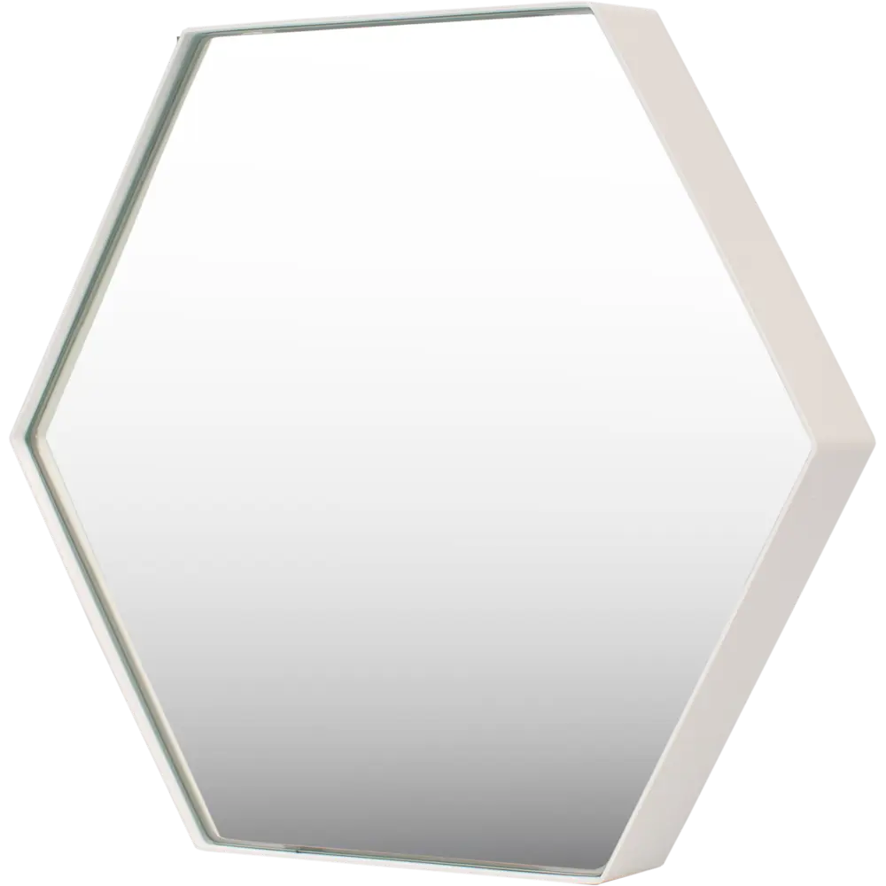Зеркало Ferro 50х43 см цвет белый Santreyd STLM-2110792 - Вид №2
