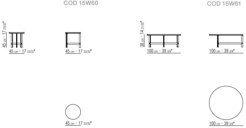 Flexform Круглый журнальный столик с мраморной столешницей Clarke sun-id-1416661 - Вид №2