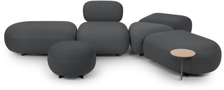 True Design Треугольный пуф с подкладкой Code Cd 60tr / cd75tr - Вид №12