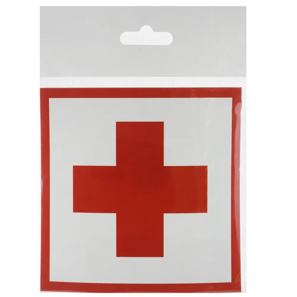 Наклейка «Аптечка» маленькая пластик DUCKANDDOG STLM-2032220 - Вид №1