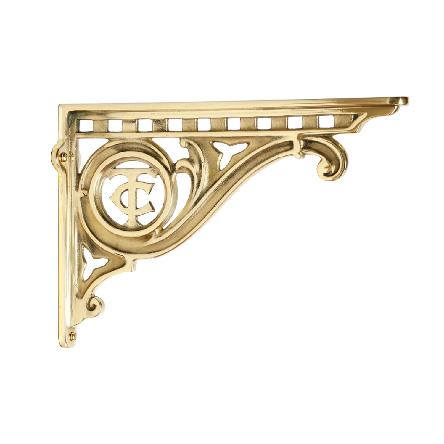 TC4007913PB Полированные большие кронштейны TC Thomas Crapper  - Вид №1