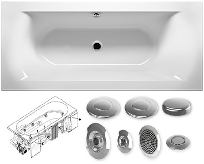 BB4400500000000_hit1 Ванна Riho Lima Santreyd - Вид №3