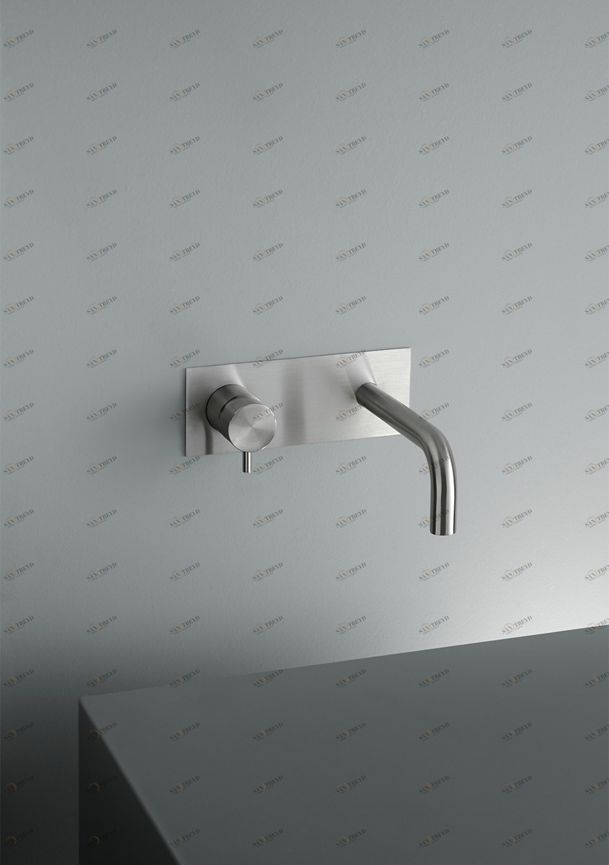 Источник. 13 70. Встроенный умывальник. Quadrodesign SOURCE