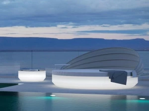 VONDOM Круглая грядка с зонтиком Vela