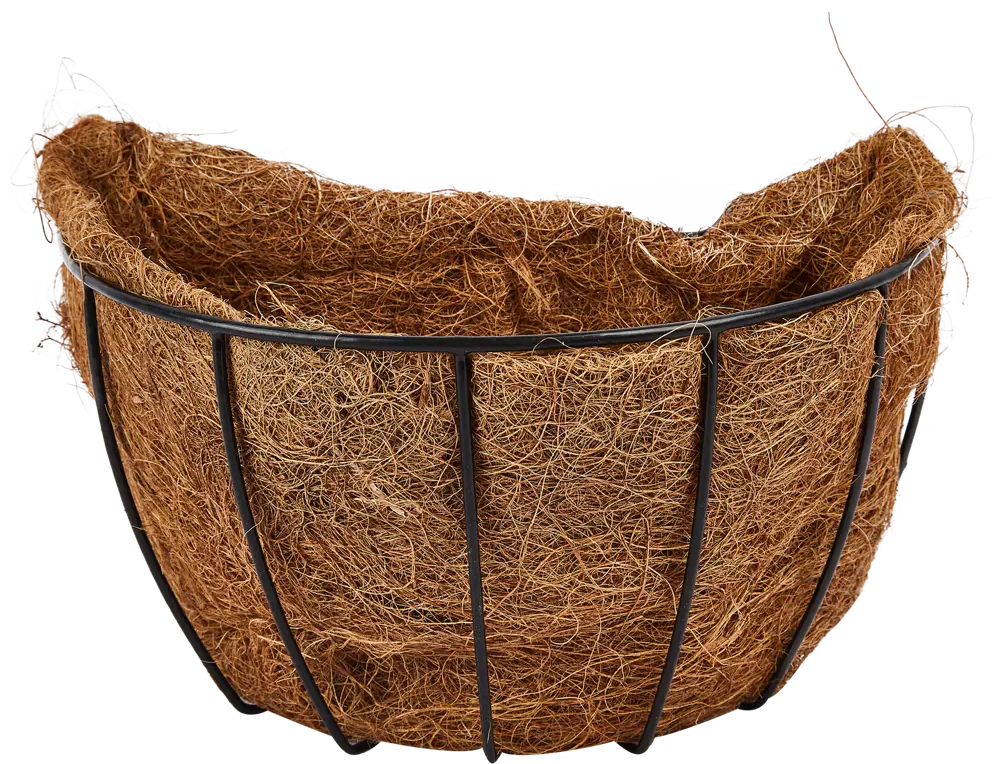 GARDEN SHOW Кашпо с кокосовым вкладышем для декоративных растений 83665711