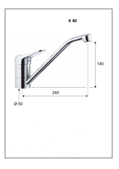 Смеситель для кухни Remer К40 К40 114323 - Вид №1