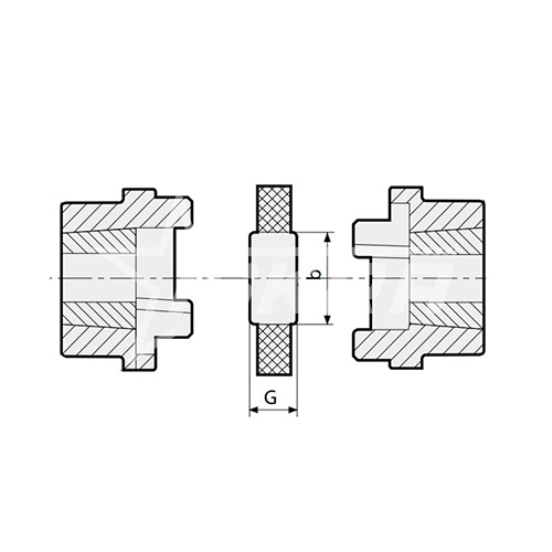 IS3757 Упругий элемент HRCN180 ISKRA  - Вид №2