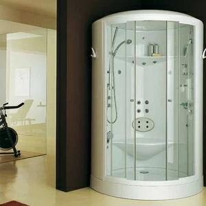 Душевая кабина угловая с гидромассажем Box Wabi Digit