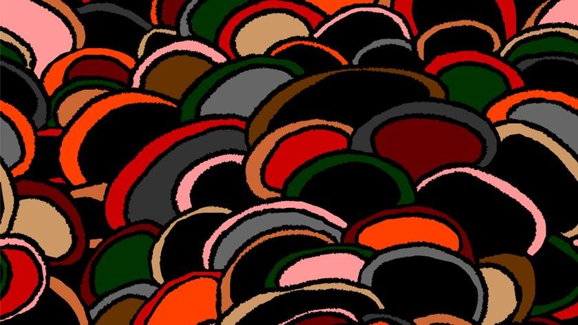 Baboon Моющиеся виниловые обои с рисунком Pattern sun-id-1422629 - Вид №1