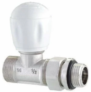 EMMETI Прямой ручной клапан Collegamento e controllo dei corpi scaldanti