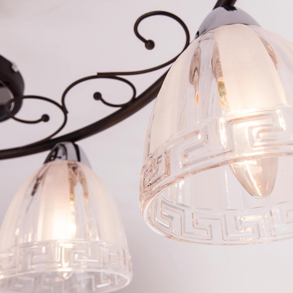 Потолочная люстра IDLamp Nield 232/4PF-Blackchrome IDLAMP NIELD 182562  - Вид №1